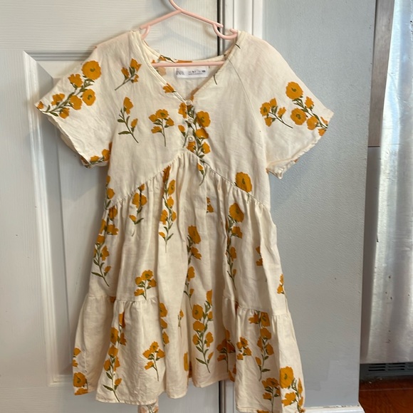 Girls zara dress size 6-7 - Picture 1 of 5